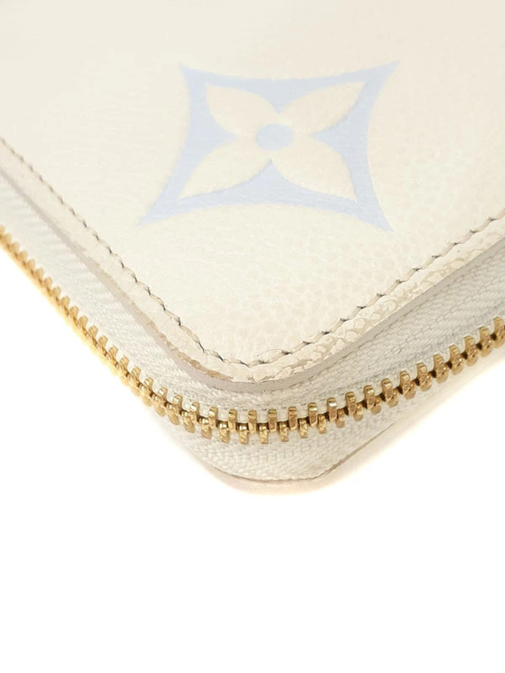 Louis Vuitton Zipper Monogram Bicolor Zippy Empreinte Wallet Long Round Brown - Picture 7 of 9